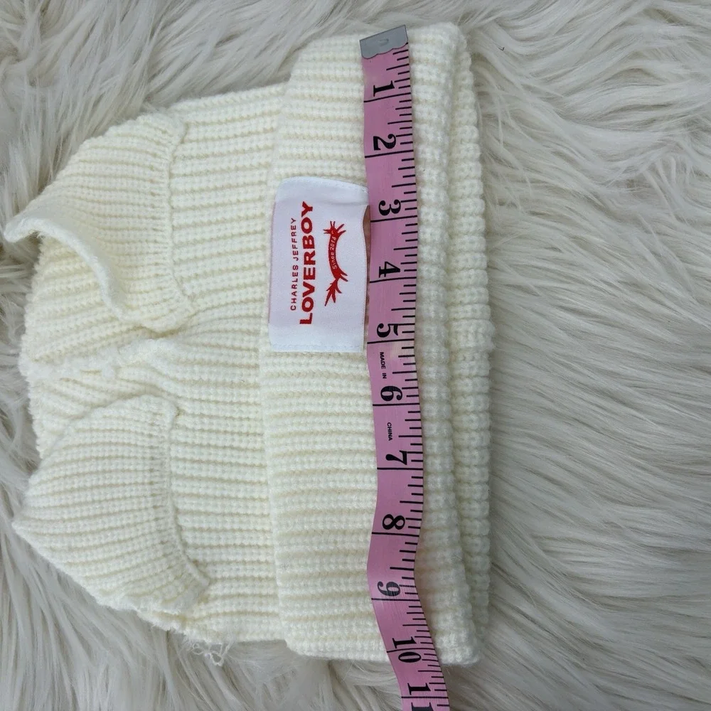 Loverboy Beanie Knit Hat With Ears